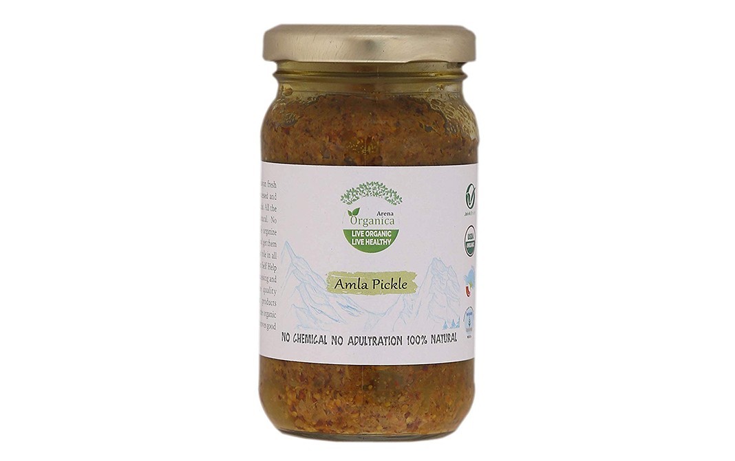 Arena Organica Amla Pickle    Glass Jar  200 grams